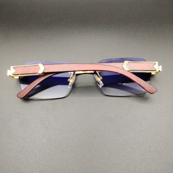 Purple and Gold Women's Sunglasses BNWOT - Picture 4 of 4